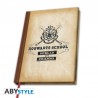 Caderno A5 Harry Potter "Escola de Hogwarts" - Conjunto de 4