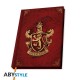 Cuaderno A5 Gryffindor Harry Potter rojo