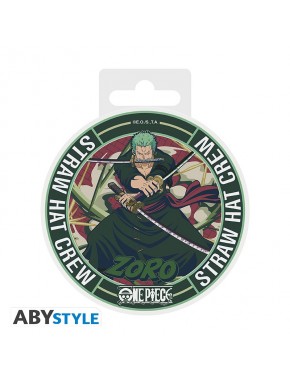 Porta-copos de cerâmica Zoro de One Piece