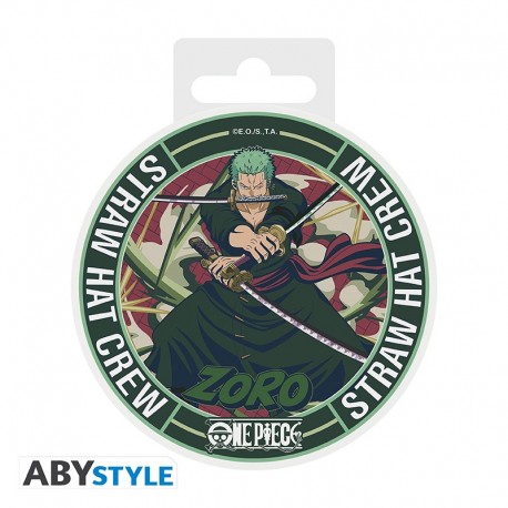 Porta-copos de cerâmica Zoro de One Piece