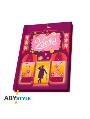 Cuaderno A5 "Dreams" de Wonka con diseño colorido