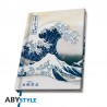 Caderno A5 Hokusai 'Grande Onda' X4