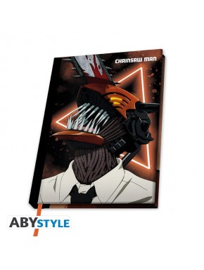Cuaderno A5 Chainsaw Man con ilustración del personaje