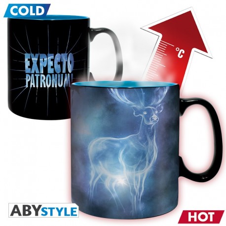 Mug thermoréactif Harry Potter avec Patronus