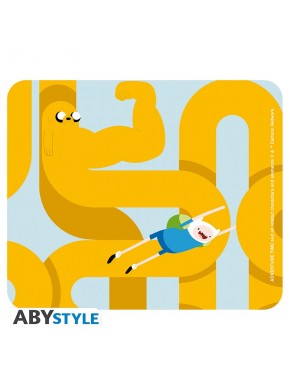 Alfombrilla de ratón Adventure Time con Finn y Jake