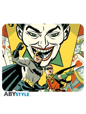 Mousepad flexible Batman y Robin diseño retro con Joker