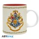 Taza Harry Potter con escudos de 4 casas