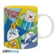 Taza de 320 ml de Adventure Time con personajes