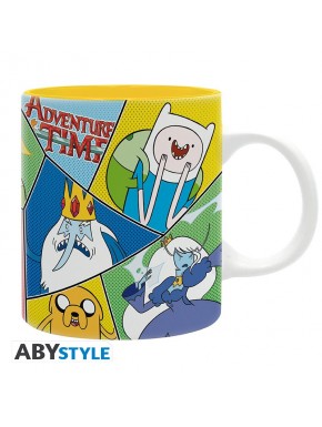 Taza de 320 ml de Adventure Time con personajes