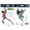 Adesivos Saint Seiya - Pegasus e Shiryu - 16x11cm - 2 Folhas