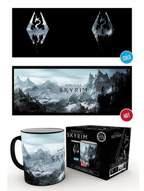 Thermal Mug Skyrim Dragon Symbol