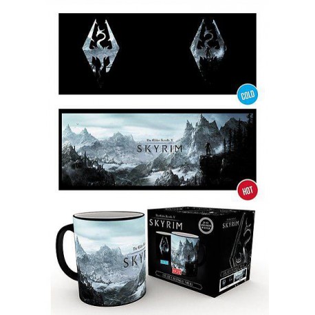 Taza Térmica Skyrim Dragon Symbol