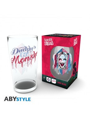 Vaso XXL Harley Quinn de 400ml en caja