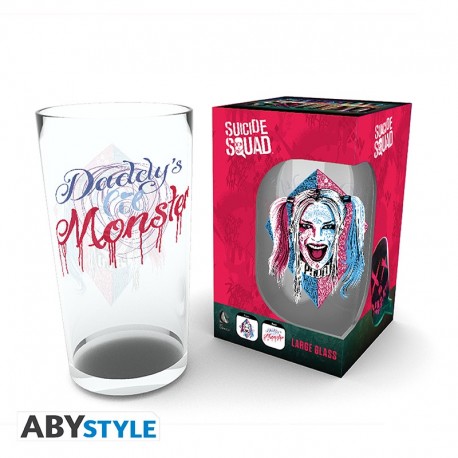 Vaso XXL Harley Quinn de 400ml en caja