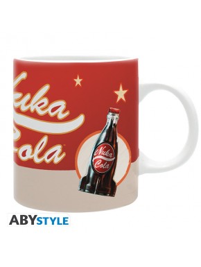 Caneca de cerâmica vermelha Nuka Cola de Fallout