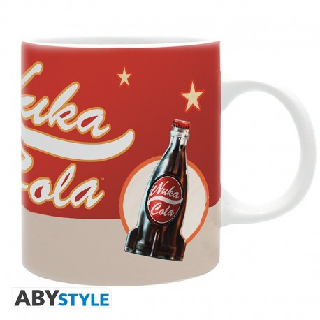 Caneca de cerâmica vermelha Nuka Cola de Fallout