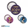 Pacote de Badges JoJo's Bizarre Adventure Golden Wind X4
