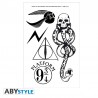 Tattoos Harry Potter 15x10cm X5 Licence Officielle