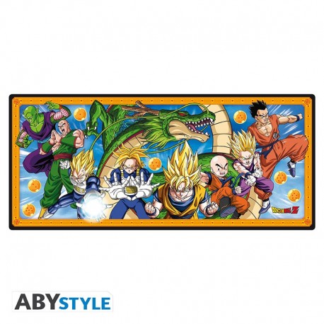 Tapis de souris XXL Dragon Ball Z avec personnages de groupe