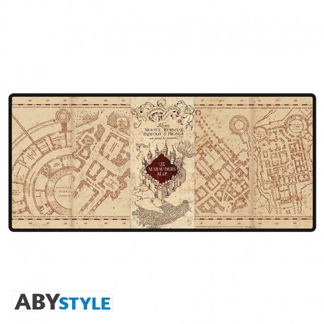 Mousepad XXL con diseño del Mapa del Merodeador de Harry Potter