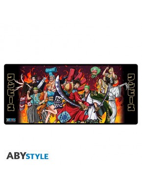 Mousepad XXL do One Piece Batalha em Wano