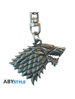 Llavero 3D de metal Stark Game of Thrones