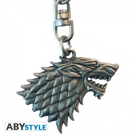 Llavero 3D de metal Stark Game of Thrones