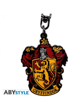Llavero metálico de Gryffindor de Harry Potter