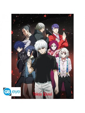 Poster chibi de groupe Tokyo Ghoul 52x38 cm