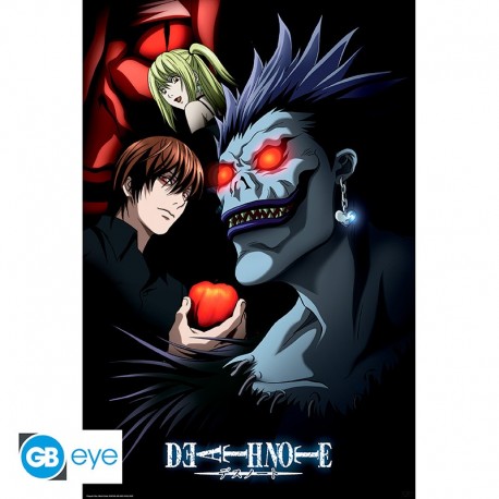 Poster maxi de Death Note con personajes del grupo