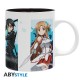 Taza de Sword Art Online 320ml con diseño de personajes