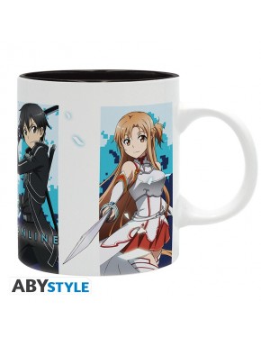 Taza de Sword Art Online 320ml con diseño de personajes