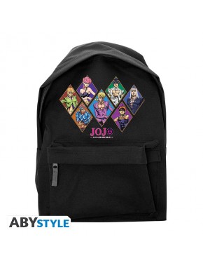 Mochila Azul JOJO's Bizarre Adventure Golden Wind con personajes