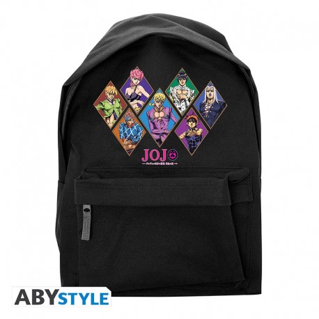 Mochila Azul JOJO's Bizarre Adventure Golden Wind con personajes