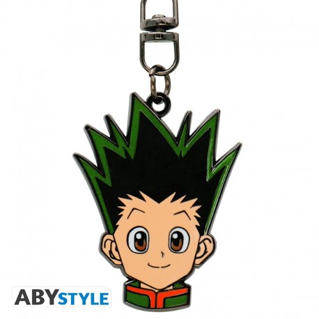 Llavero metálico de Gon de Hunter x Hunter