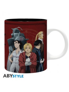 Taza Fullmetal Alchemist 320 ml con personajes del anime