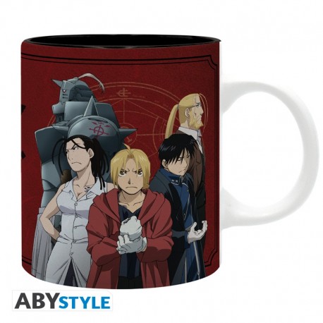 Taza Fullmetal Alchemist 320 ml con personajes del anime