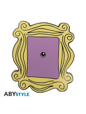 Imán premium de FRIENDS con diseño de marco amarillo