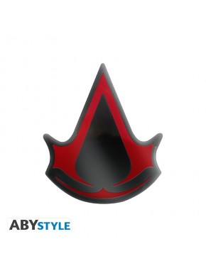 Imán premium logo Assassin's Creed en negro y rojo