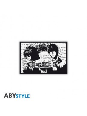 Imán estándar Death Note con L y Light