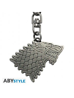 Llavero de metal Stark de Game of Thrones