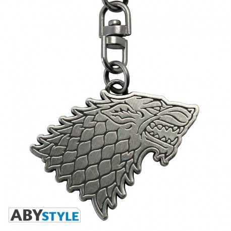Llavero de metal Stark de Game of Thrones