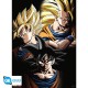 Poster Chibi Transformations de Goku Dragon Ball 52x38 cm
