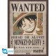 Poster One Piece chibi Luffy 52x38