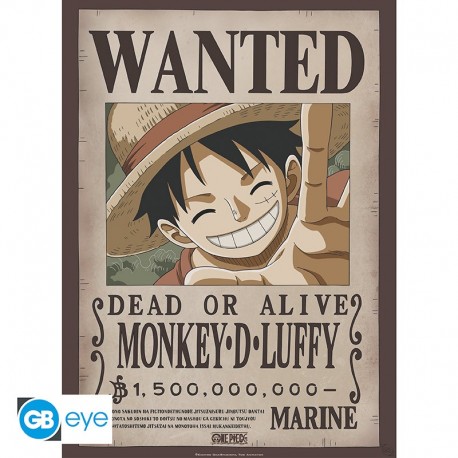 Poster One Piece chibi Luffy 52x38