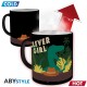 Taza Jurassic Park cambia con calor diseño Clever Girl