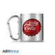 Caneca Nuka Cola com mosquetão de aço inoxidável