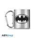 Taza con mosquetón de Batman en acero inoxidable