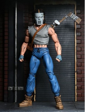 Figurine articulée Casey Jones avec accessoires TMNT