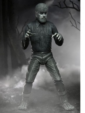 Figura Neca The Wolf Man com acessórios intercambiáveis